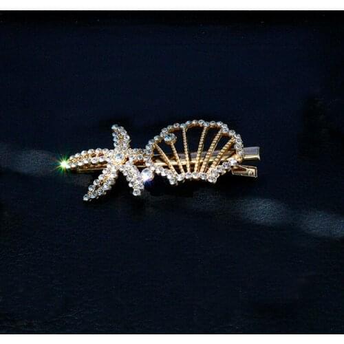 Flower Shell Starfish Butterfly Hair Accessories заколка для волос Wedding Accessories Women Hair Clips For Women Free Shipping