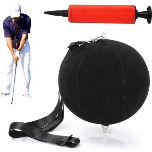 1Set Golf Swing Trainer Smart Ball With inflatable Assist Posture Correction Training For Golf Beginner Golf Training Aids