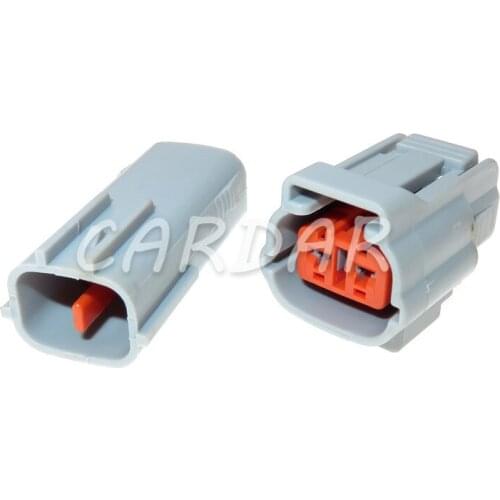 1 Set 2 Pin 6195-0003 6195-0006 Automotive Connector Motorcycle Waterproof Wire Harness Lamp Light Socket For Mazda