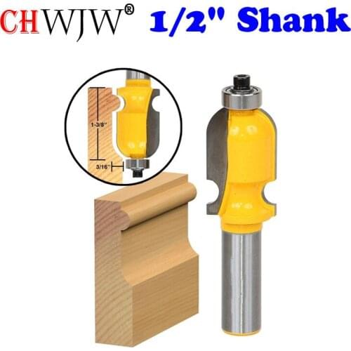 1PC Architectural Molding Router Bit - 1/2" Shank Line knife Woodworking cutter Tenon Cutter for Woodworking Tools