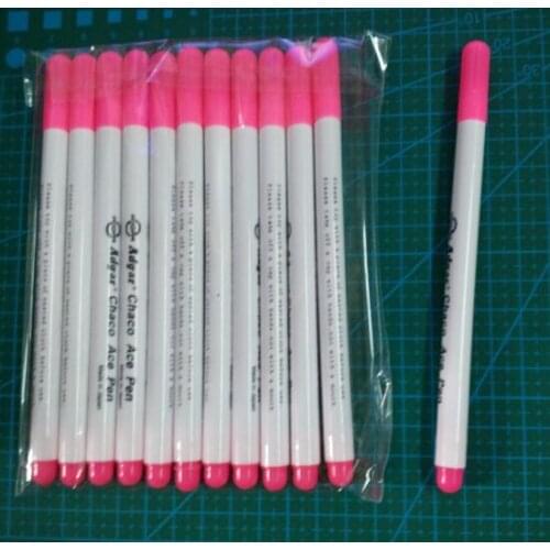 Diy Tools Adgar Chaco Ace Pen Water Soluble Quilting Pen Pink colour