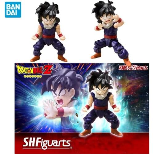 Original BANDAI Anime Figure SHF Dragon Ball Z Adolescence Son Gohan Anime Action Figures Toys Super Figurine Model Doll Toys