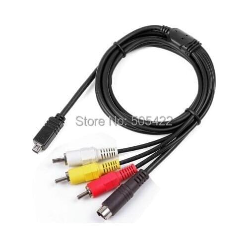 1.5M AV Cable Lead for Sony Handycam Camcorder VMC-15FS High Quality