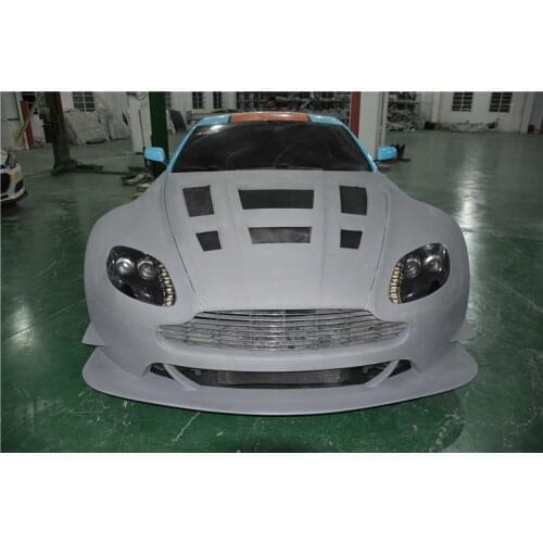Suit For Modification Aston Martin Vantage with Wide Body Surround Front Side Skirt and the Rear Bar