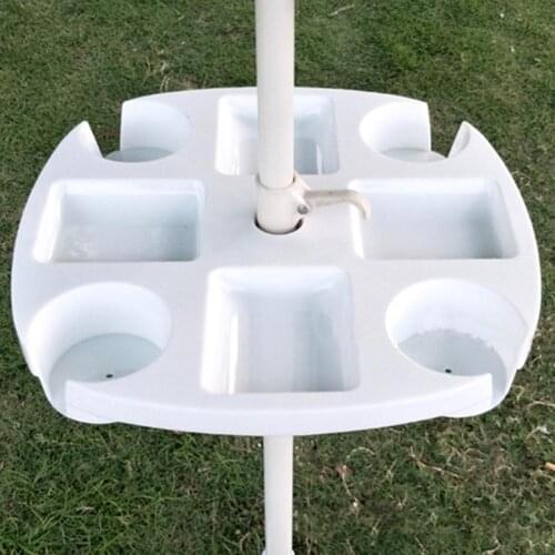 Fixing Poles Easily Install Multifunctional Garden Beach Cup Snack Holders for Swimming Pool