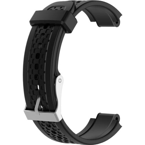 Replacement Silicone Sport Watch Band Strap for Garmin Forerunner 25 GPS Running Watchband with Tool Large Size for Men