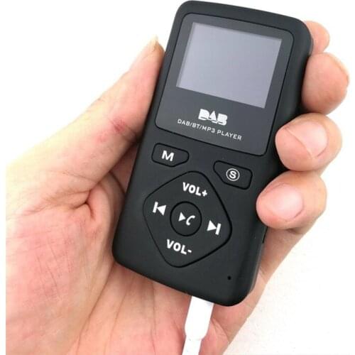Niceride Portable DAB/DAB+ Pocket Digital Radio Receiver Bluetooth MP3 Player for Europe