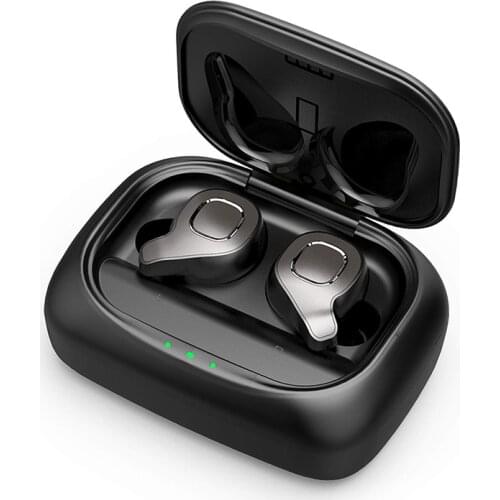 Hi-Res TWS Bluetooth Earphones True Wireless Earbuds Mini Stereo Headphones with Mic Deep Bass Game Sport Travel Portable