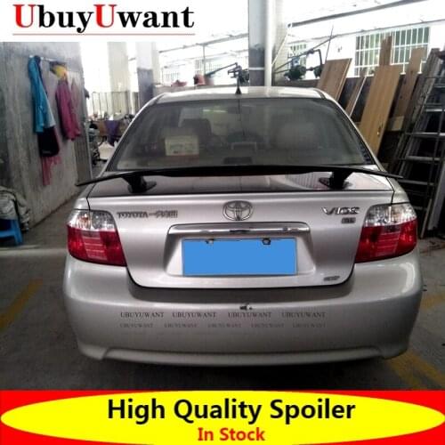 General Purpose Car Styling ABS Material And Surface Carbon Fiber Rear Spoiler For TOYOTA VIOS 2002 Universal Car Spoiler