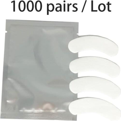 1000pairs/lot brand MINI lint free eye patch Non Irritation Comfort Fit Mini Under Gel Eye Pad for eyelash extensions