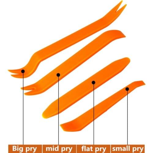 12 Pcs/SeT Plastic & Iron Car Radio Door Clip Panel Trim Dash Audio Removal Pry Tool Repairing for Infiniti qx50 2019 qx80 qx50