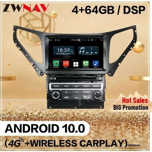 128GB Carplay 2 Din For Hyundai AZERA 2015 2016 2017 2018 2019 Android 10.0 Screen Player Audio Radio GPS Head Unit Auto Stereo