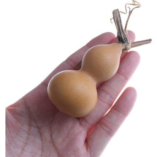 2pcs 4~6cm Natural Random Dry Gourd Crafts Arts Collection Mini Bottle Gourd Dried DIY Doodle Carving Hanging Gift Toys