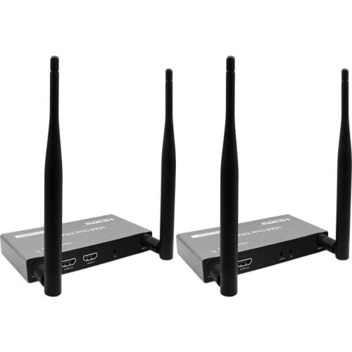 200M Wireless WiFi HDMI Extender Audio Video Converter Sender Transmitter Receiver for DVD Laptop PC To TV Monitor