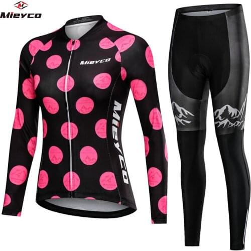 2020 Women Spring Long Cycling Clothing MTB Bicycle Wear Ropa Ciclismo Lover Style Race Quick-Dry Cycle Clothes Bib Short Pants