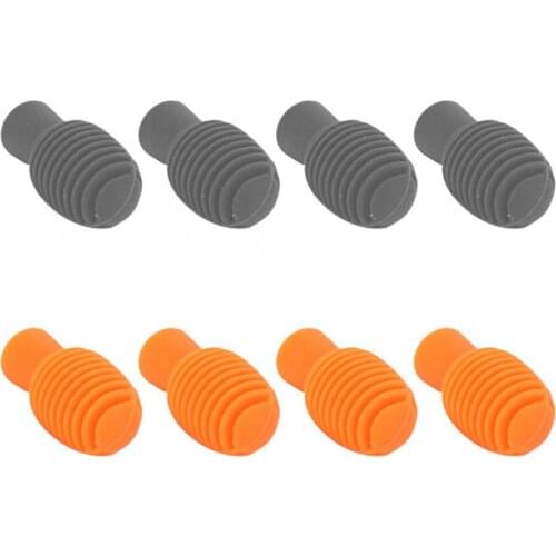 4Pcs Drum Stick Practice Tip Drum Mute Portable Silicone Drum Mute Damper Mute Drumstick For Beginner Practicing Tips Accdssory