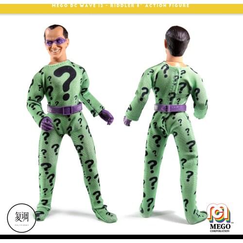 Mego The Riddler PVC Action Figure Collectible Toy 18cm
