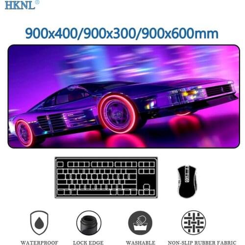 Mousepad Gaming Pad Carpet Gamer Keyboard Mat Retrowave Table Pads Mouse Mats Xxl Rubber Mat Big Mousepepad 900 Mouse Pad Large