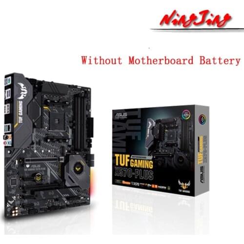 ASUS TUF GAMING X570 PLUS ATX AMD X570 DDR4 5100(O.C) M.2 SATA USB 3.2 128G Best support R9 5950X CPU Socket AM4 Motherboard