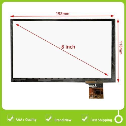 New 8" inch IC:GT800 Touch Screen Panel Digitizer Glass Sensor Replacement For 80701-1D3211B
