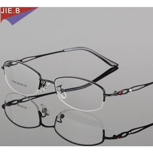 2019 eyeglasses frames Women Brand Fashion Business glasses frame Myopic computer optics oculos de grau clear lens glasses