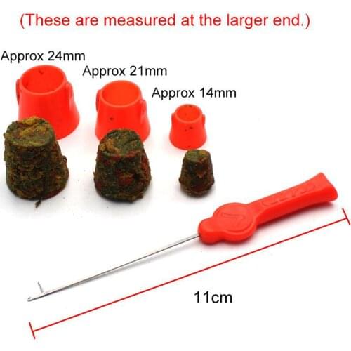4pcs/set Carp Fishing Method Feeder Groundbait Rocket Tackle Equipment