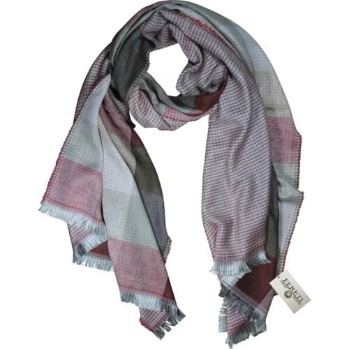 Scarf Men Silk Pashmina Beige Soft Coral Wrap Shawl Long Scarf Very Soft Scarves