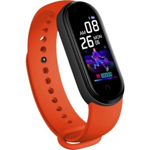 M5 Smart Bracelet IP67 Waterproof Wristwatch Portable Smart Band Pedometer Bluetooth Heart rate Monitor Sport Fitness Tracker