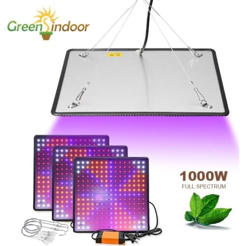 LED Grow Light 1000W Full Spectrum Phyto Lamp For Plants Grow Tent Box Lighting With Driver For Indoor Herbs Flowers Phytolamp