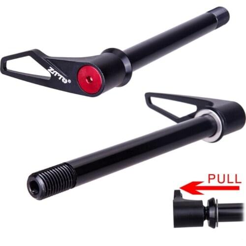 Bicycle Front Barrel Shaft MTB Mountain Bike Carbon Fiber Quick Release Skewer Hub Accessories H4GF
