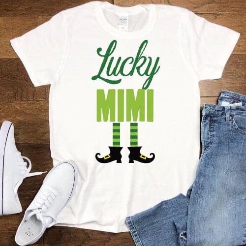 One Lucky Grandma Knitting Crochet Print Harajuku Top Casual Ladies Basic O-collar Short Sleeved Women T-shirt Girl,Drop Ship