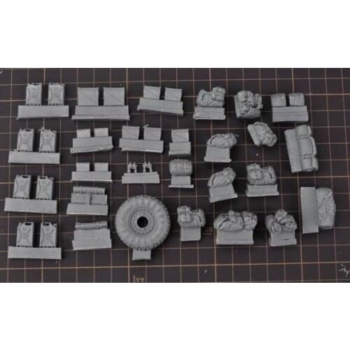 1/35 Modified Accessory Resin Package For Hummer Stryker Armored Vehicle (Equipment Item NO.3) 1 Set