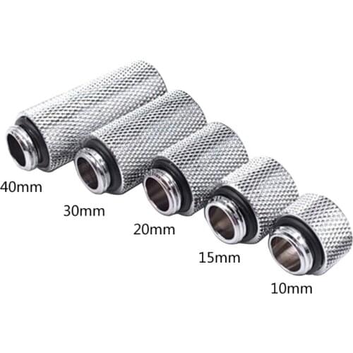 2021 New G1/4" Male to Female Extender Base Fitting Rotary Enhance Multi-Link Adapter Fitting for Computer Water Cooling System