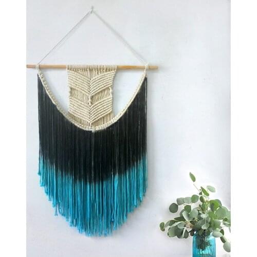 70cm*100cm Colorful Tapestry Macrame Wall Hanging Handmade Cotton Home decoration deco maison moderne T16