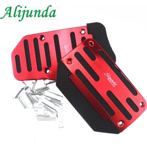 Aluminum Auto Parts Air Brake Pedal Pedi, Styling Sticker Cover for Subaru Suzuki SX4 SWIFT Alto Liane Grand Vitara Jimny