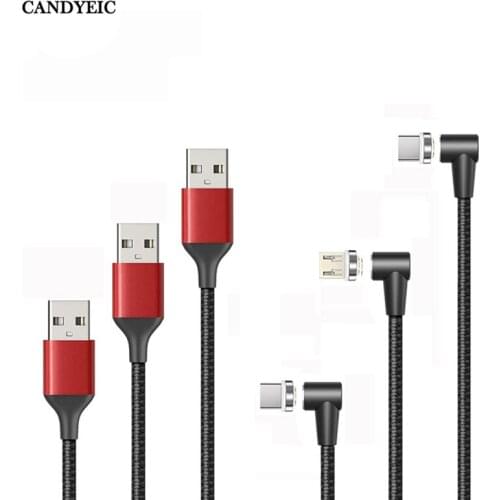 CANDYEIC Micro Magnetic Cables For Samsung Galaxy A6 (2018) Charging Cable Charger Cable Micro USB