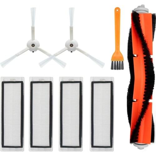 For Xiaomi MI Robot Vacuum 2 Roborock S50 S51 SDJQR01RR xiaowa c10 HEPA Filter Side Brush Main Brush Vacuum Cleaner Accessories