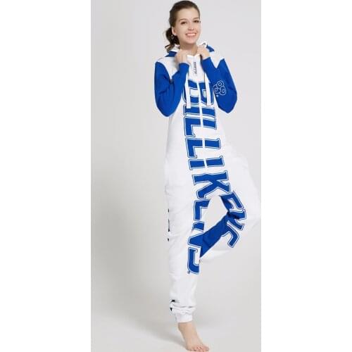 Zooop It Up Nordic Way One Piece Jumpsuit All In Playsuit Hoodie Fleece Zip Unisex Women Men Romper