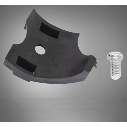 Cable Guide Plastic For Road Bike Bicycle 40mm*30mm Plastic W/ Screw Black Tool