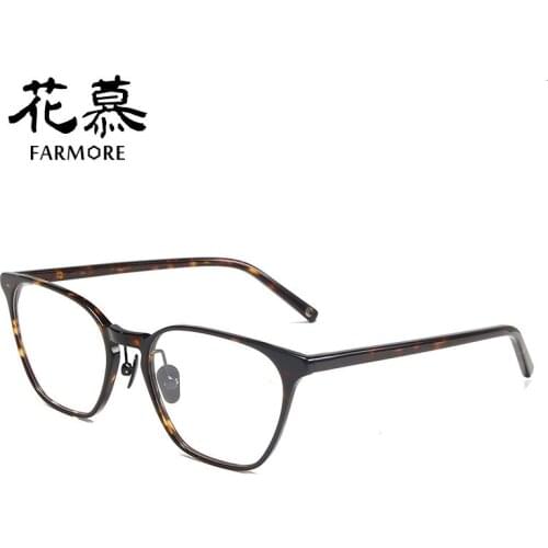 New Popular Mens round Face Cross-Post Glasses Womens Slimming Retro Myopia Womens Fashionable Glasses Frame