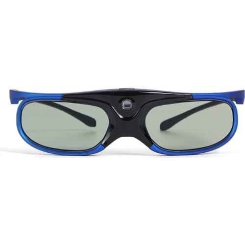 3D Glasses Active Shutter Rechargeable Eyewear for DLP-Link Optama Projectors 24BB