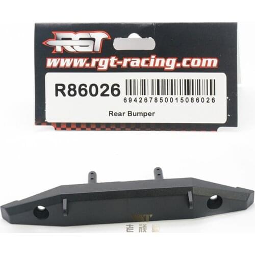 Plastic Rear Bumper Crash Barrier R86026 for 1/10 RGT EX86100 Remote Control Climbing Cars Crawler Original Accessories