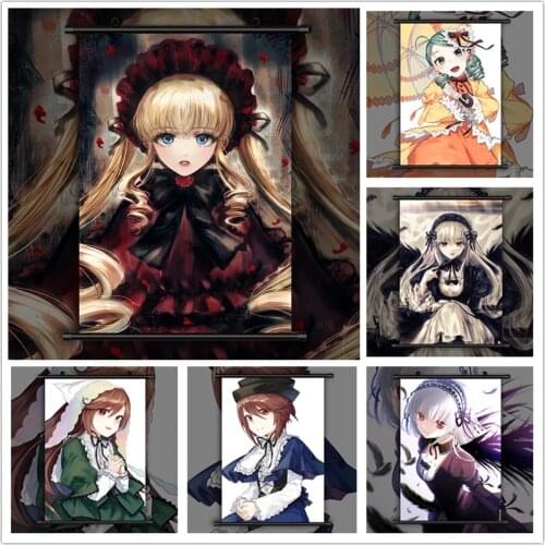 Rozen Maiden Suigintou HD Print Wall Poster Scroll