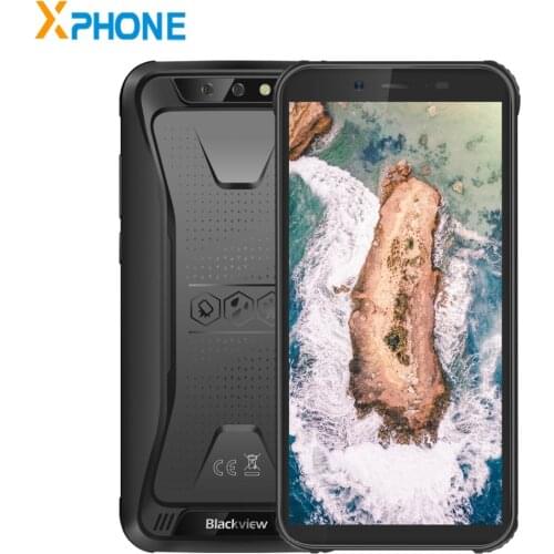Blackview BV5500 IP68 Waterproof Rugged Mobile Phone 2GB 16GB 5.5" 18:9 Screen 4400mAh Android 8.1 3G Smartphone