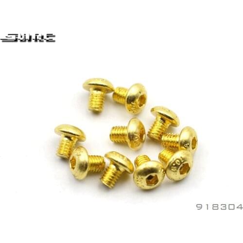 SNRC RC Standard parts M3 HEX SCREW ROUND HEAD golden 918304-GD 918305-GD 918306-GD 918308-GD 918310-GD 918312-GD 918314-GD 9183