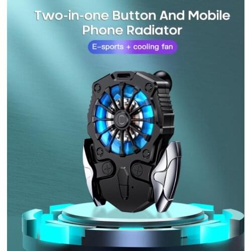 Universal Mini Mobile Phone Cooling Fan Radiator Turbo Hurricane Game Cooler Cell Phone Cool Heat Sink For IPhone/Samsung/Xiaomi