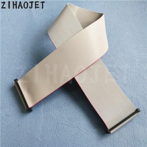 Inkjet printer spare parts Liyu Maxima PTP3208 / PZ3208 3204 flat data cable for Konica 512 head cable grey 40pins 2pcs