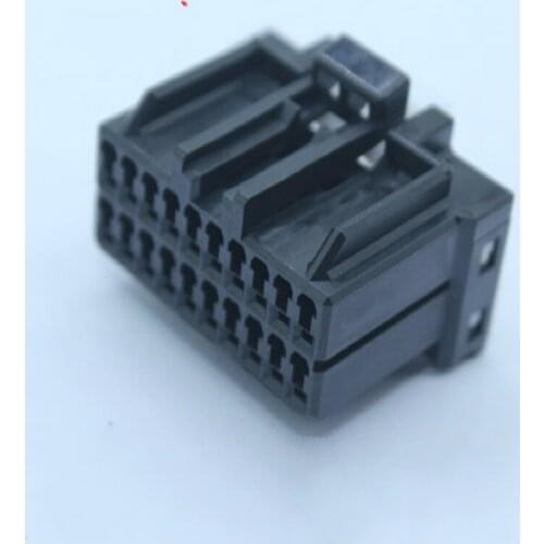 30pcs/lot 20Pin Car EFI audio connector plug Female Connector with terminals 175967-2