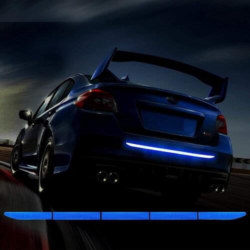 35.2'' Strong Reflective Stripe Stickers Decal Universal Safety Warning Diamond Grade Waterproof Self Adhesive for Car Trunk