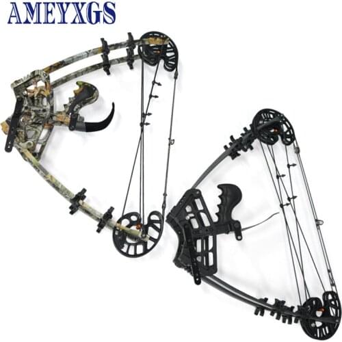 45lbs M109 Archery Triangle Bow Camo/Black Color Compound For Left And Right Hand Hunting Shooting Accessories Training